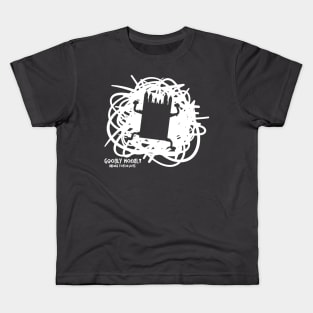 Dancing Pittsburgh Gothic Building Monster Kids T-Shirt